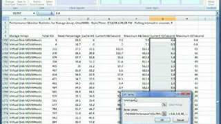 Using Excel to Graph MD3000i Performance Data [upl. by Akinwahs833]