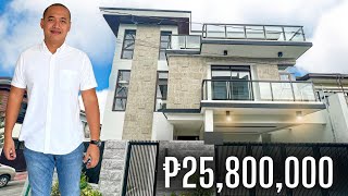 House Your 236  Corner Modern Contemporary Home for sale in Greenwoods Exec Village Pasig City [upl. by Juni]