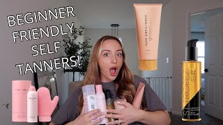 5 BEGINNER FRIENDLY Self Tanners Ive Been LOVING Lately [upl. by Siulesoj]