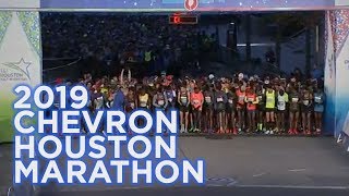 2019 Chevron Houston Marathon amp Aramco Half Marathon  FULL OFFICIAL VIDEO [upl. by Alis]