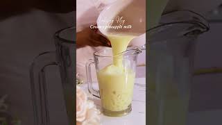 THE PERFECT SUMMER DRINK WITH OVERRIPE PINEAPPLE summerdrink summervibes asmrrecipe [upl. by Aissatsana]