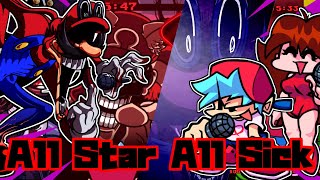 FNF All Stars and Original SFC 100｜Marios Madness [upl. by Fulcher]