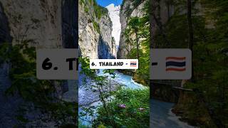 Top 10 Naturally Beautiful Asian Countries  shortvideo nature viralvideo top10 beauty facts [upl. by Sallad]