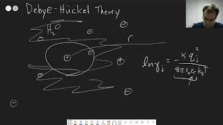 Chapter 25 DebyeHuckel Theory  CHM 307  109 [upl. by Weaks11]