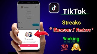 Tiktok par streak wapas kaise laye  How to restore TikTok streaks  How to recover TikTok streaks [upl. by Evelinn]