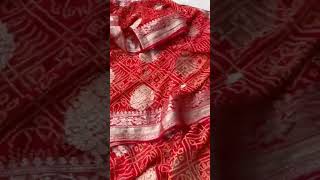 Dola silk saree ridhimaboutique7254 shorts karvachauth [upl. by Alesi]