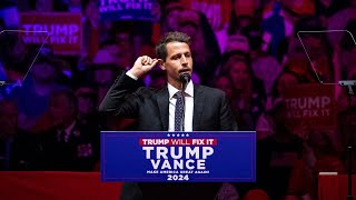 Tony Hinchcliffe calls Puerto Rico island of garbage at Trump rally [upl. by Areval399]