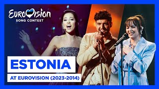 Estonia at the Eurovision Song Contest 🇪🇪 2023  2014  UnitedByMusic [upl. by Aicaca]