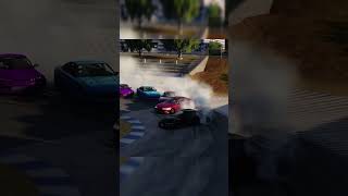 Nissan Silvia S13 Drifting Meihan Sportsland  Assetto Corsa shorts [upl. by Yadahs974]