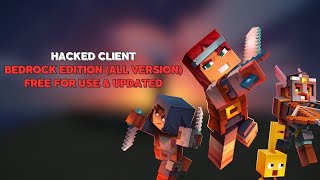 Minecraft Bedrock Edition HACKS 121 Tutorial PC ONLY  2024 [upl. by Ahsenauj]