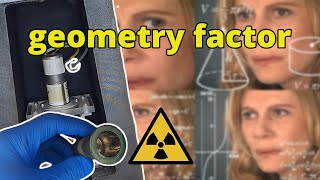 geometry factor  nuclear chemistry [upl. by Akerdna]