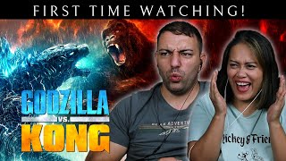 Godzilla vs Kong 2021 First Time Watching MOVIE REACTION [upl. by Branden528]