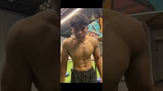 cowo ganteng shirtless kalistenik workout [upl. by Naelcm721]