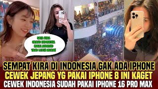 Dikira Indonesia Gak Ada IPhone Cewek Jepang Ini Kaget Mayoritas Cewek Indonesia Pakai 16 Pro Max [upl. by Nednerb]