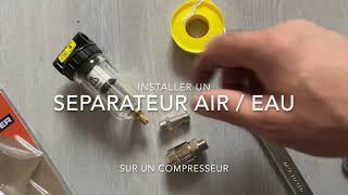 Epurateur air  eau pour compresseur [upl. by Ruy]