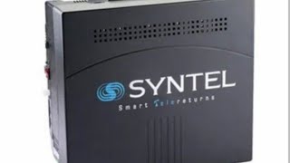 Syntel EPABX 448 Unboxing installation Configuration epabx programming Syntel NEOS [upl. by Aneger]