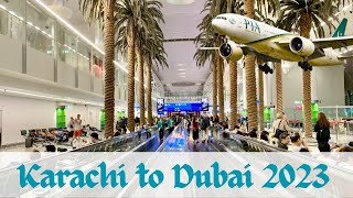 Complete Guided Tour from Karachi to Dubai Airport  Terminal 3  Dubai to Karachi  October 2023 [upl. by Nadeau465]