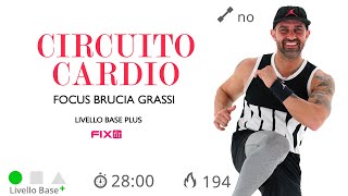 Allenamento Cardio Esercizi Per Bruciare Grassi A Casa [upl. by Ahsaeit]