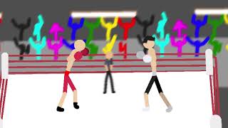 Veteran boxer vs rookie inspired by mici animations [upl. by Edlihtam]