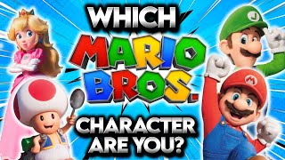 🔴SUPER MARIO BROS BRAIN BREAK  which MARIO character are YOU  JUST DANCE [upl. by Harraf]