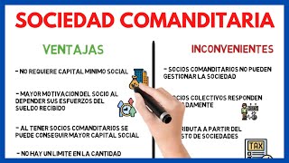 Sociedad Comanditaria 🏢 Simple y por Acciones  Economía de la empresa 2º de bachillerato 18 [upl. by Nyleek870]