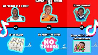 Would You Rather Zesty AI TikTok Meme  TikTok Compilation [upl. by Geri]