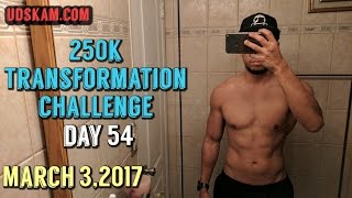 Body Transformation Day 54 250k Transformation Challenge 2017  Thanks EAS amp Jason Wittrock [upl. by Lumbard]