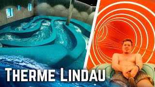 Water Slides at Therme Lindau 4K POV Compilation  TUBERIDES [upl. by Hilliary]