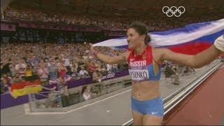 Tatyana Lysenko RUS Breaks Olympic Record To Win Hammer Throw Gold  London 2012 Olympics [upl. by Rosati]