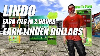 Earned 17L In 2 Hours • LINDO Virtual Flower • Earn Linden Dollars [upl. by Livy708]