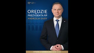 Orędzie Prezydenta RP Andrzeja Dudy [upl. by Anaeed]