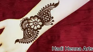 Simple Stylish Mehndi Design Easy Back Hand Mehndi Design Mehandi Design Mehndi [upl. by Gilson]