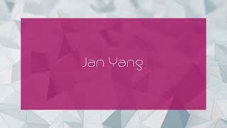 Jan Yang  appearance [upl. by Acimehs]