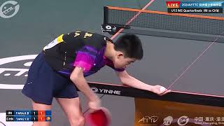 🏓Benyamin Faraji The 14YearOld Prodigy Stuns the World shorts viralvideo [upl. by Laurence]