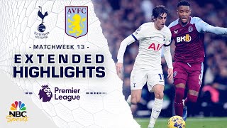 Tottenham Hotspur v Aston Villa  PREMIER LEAGUE HIGHLIGHTS  11262023  NBC Sports [upl. by Ashlen]