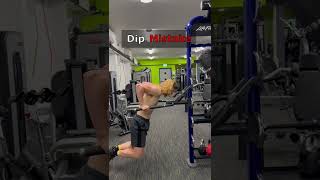 Fix This Tricep Dip Mistake triceps [upl. by Ahsuoj]