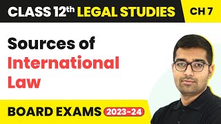 Class 12 Legal Studies Unit 7  Sources of International Law  International Context 202223 [upl. by Aseela662]