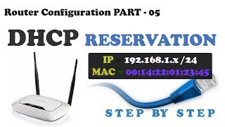 How to configure DHCP address reservation on TP Link Router [upl. by Acinej]