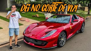 COMPRAMOS UMA FERRARI 812 GTS🔥RONCO PERFEITO PRECISA DE ESCAPE [upl. by Anavrin731]