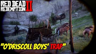 rdr2 ODriscoll Boys Trap Outlaw gang red dead redemption2 [upl. by Alletse859]