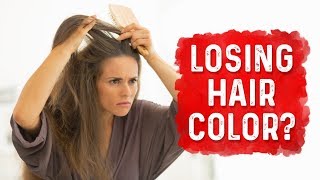 Do These 2 Things Now For Premature Graying Hair Or Losing Hair Color – DrBerg [upl. by Lanta560]