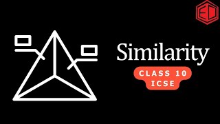 similarity of triangles  similar triangles  class 10 ICSE  unit  Geometry [upl. by Nirej]