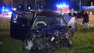 FRONTALUNFALL AUF LANDSTRASSE  6 SCHWERVERLETZTE  GROSSEINSATZ FEUERWEHR amp RETTUNGSDIENST [upl. by Nilyam]