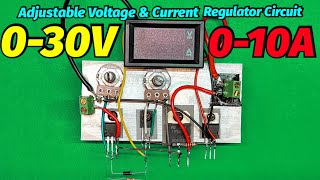 030v 010A variable power supply Adjustable voltage and current [upl. by Jany]