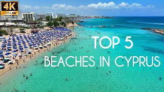 TOP 5 Cyprus Beaches  Ayia Napa and Protaras side [upl. by Eirot]