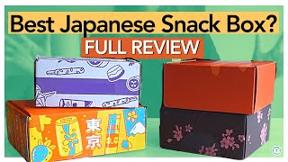 Best Japanese Snack Box Subscription Our TOP 4 Picks Reviewed [upl. by Tyne952]