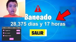 Baneé a Streamer USANDO HACKS De Nuevo En Directo [upl. by Eboh]