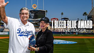 Tommy Lasorda I Bleed Blue Award  Steve Yeager [upl. by Uhej]