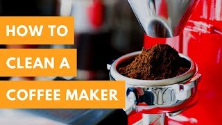 How to Clean a Bunn Commercial Coffee Maker [upl. by Eelrebma]