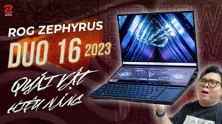 Đánh giá ASUS ROG Zephyrus Duo 16 2023 QUÁI VẬT giá 115 triệu Ryzen 9 HX RTX 4080  GenZ Viet [upl. by Zorana]